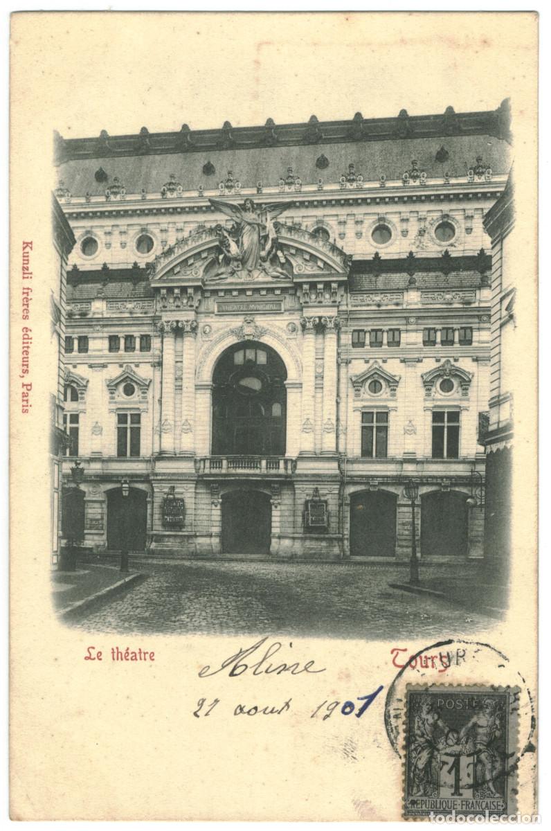 Cartoline: TOURS_Th&eacute;&acirc;tre_Kunzli / Teatros Francia