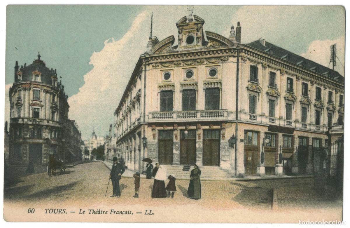 Cartes Postales: TOURS_Th&eacute;&acirc;tre Fran&ccedil;ais_LL. 60 / Teatros Francia