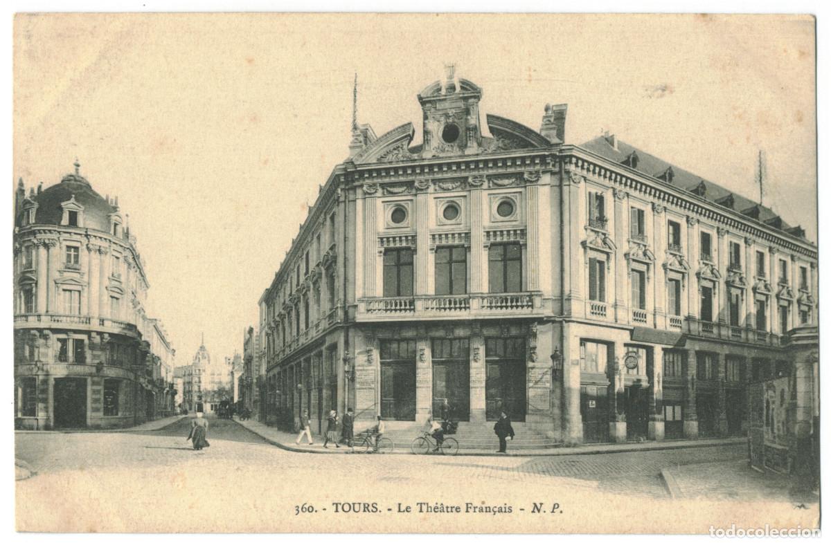 Cartes Postales: TOURS_Th&eacute;&acirc;tre Fran&ccedil;ais_N.P. 360 / Teatros Francia