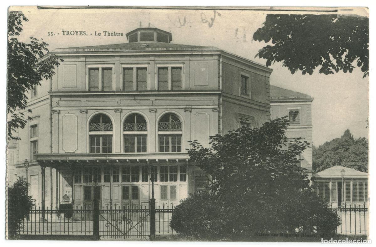 Cartes Postales: TROYES_Th&eacute;&acirc;tre_Magasins R&eacute;unis 35 / Teatros Francia