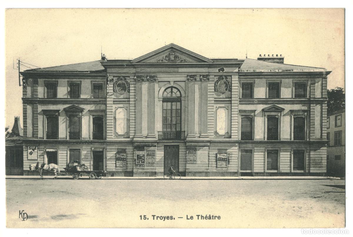 Cartes Postales: TROYES_Th&eacute;&acirc;tre_KN 15 / Teatros Francia