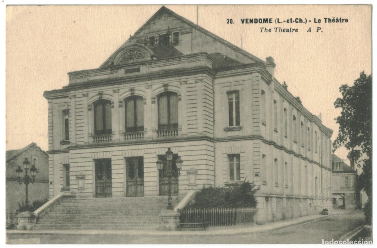 Cartes Postales: VENDOME_Th&eacute;&acirc;tre_A. Papeghin 20 / Teatros Francia