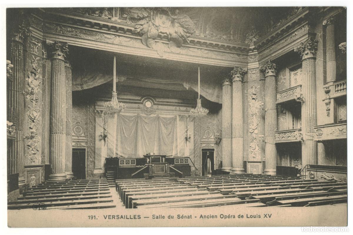 Cartes Postales: VERSAILLES_Op&eacute;ra_ELD & F. David 191 / Teatros Francia