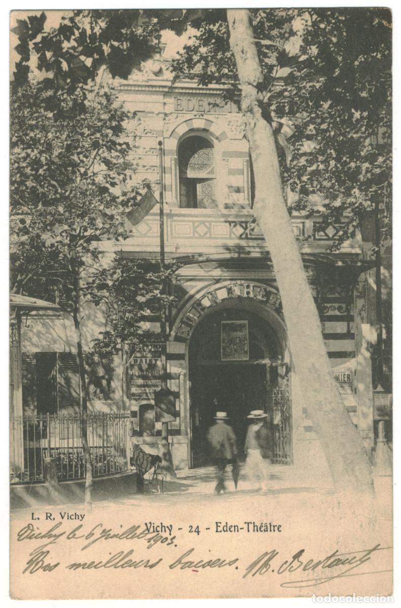 Cartoline: VICHY_Eden Th&eacute;&acirc;tre_L.R. 24 / Teatros Francia