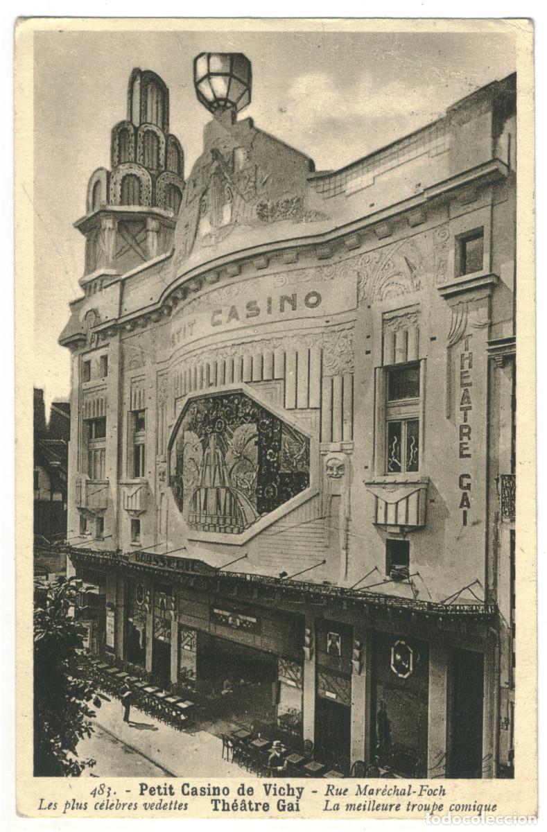 Cartoline: VICHY_Th&eacute;&acirc;tre Gai & Petit Casino_Ideal 483 / Teatros Francia