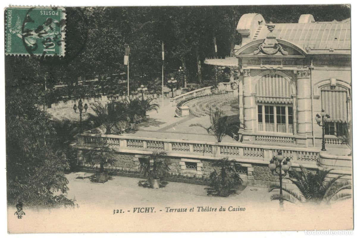 Cartoline: VICHY_Th&eacute;&acirc;tre du Casino_B&eacute;guin 321 / Teatros Francia