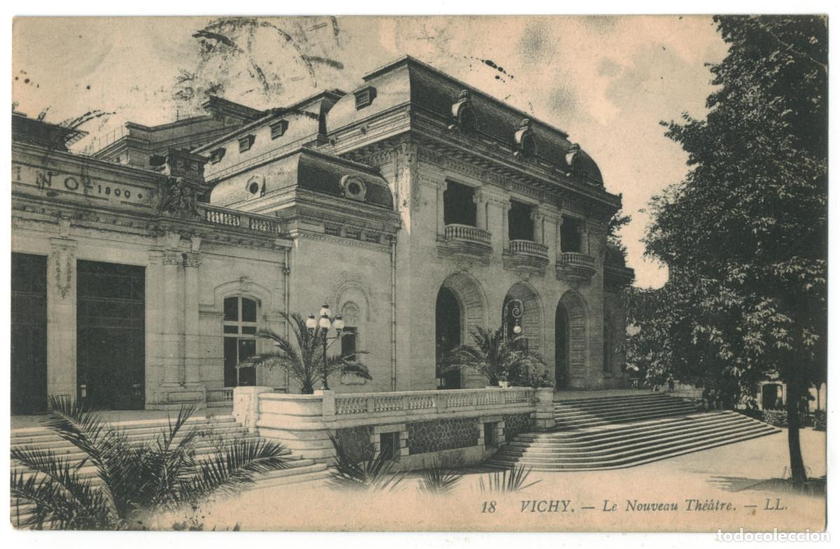 Cartes Postales: VICHY_Th&eacute;&acirc;tre_LL. 18 / Teatros Francia