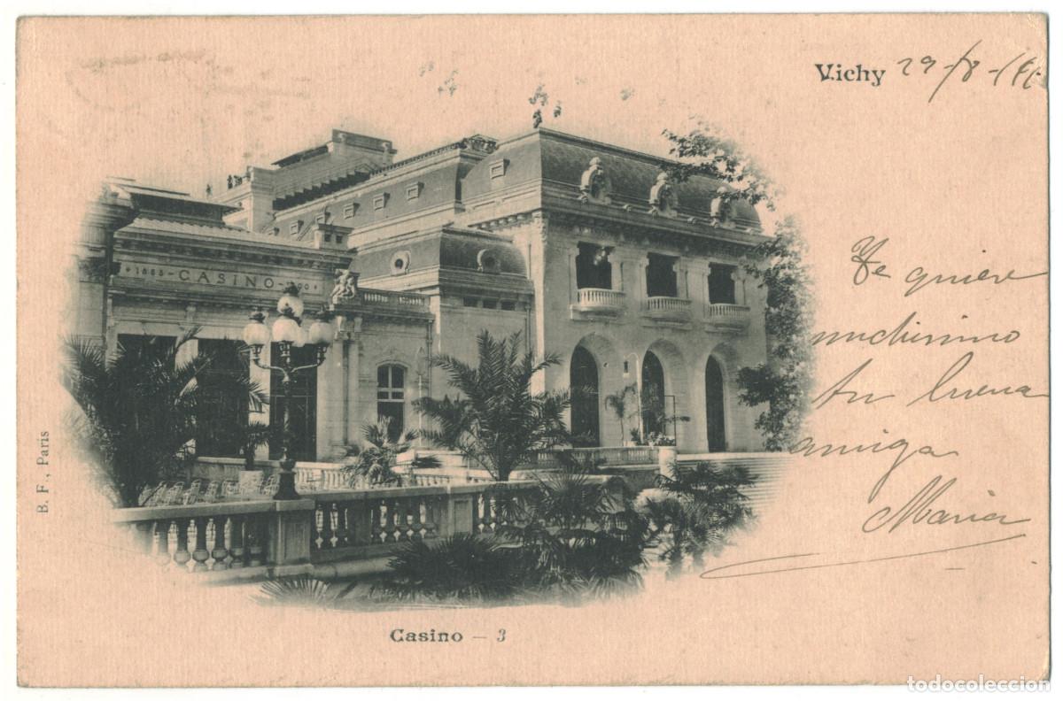 Postales: VICHY_Casino_B.F. 3 / Teatros Francia