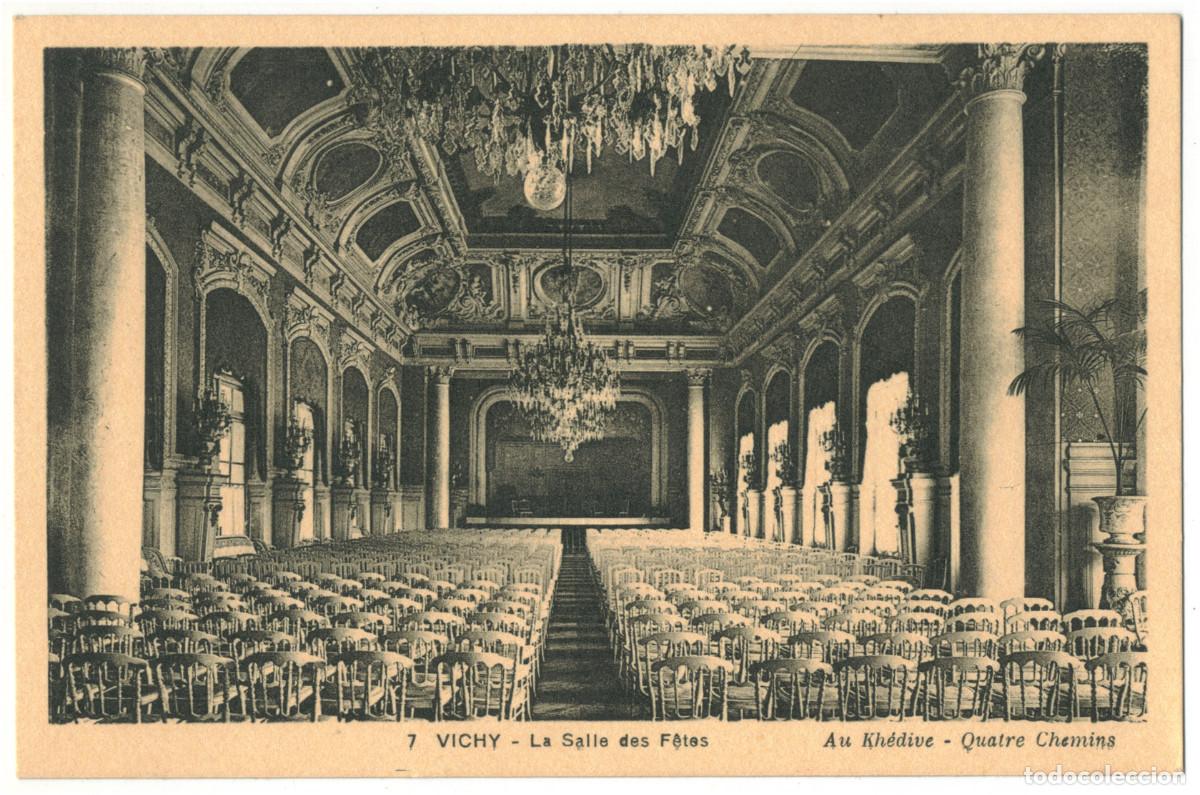 Postales: VICHY_Casino Salle des F&ecirc;tes_CAP 7 / Teatros Francia