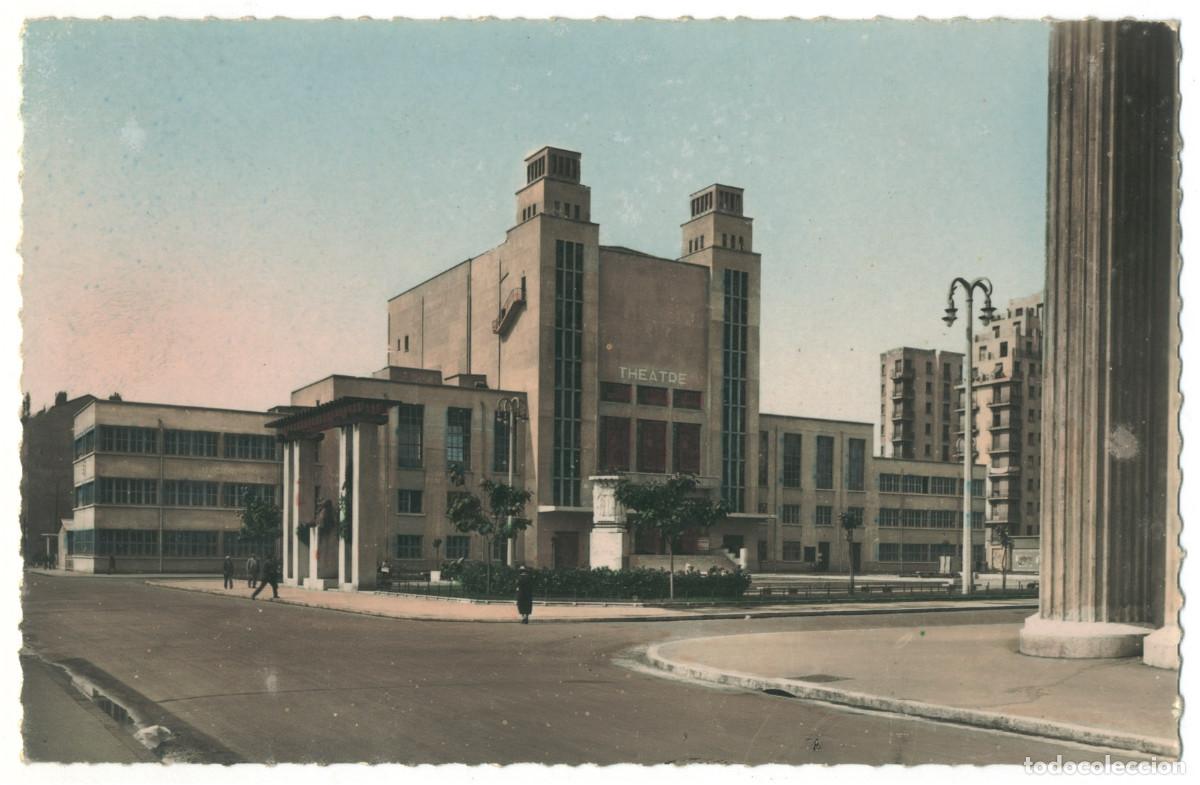 Postales: VLLEURBANNE_Th&eacute;&acirc;tre_Trollilt 127 / Teatros Francia