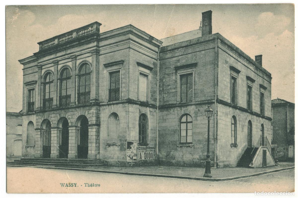Postales: WASSY_Th&eacute;&acirc;tre_Sin datos / Teatros Francia