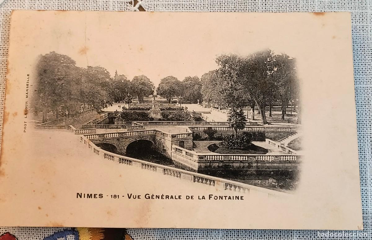 Postales: POSTAL FRANCIA | NIMES - VISTA GENERAL DE LA FONTAINE / CIRCULADA