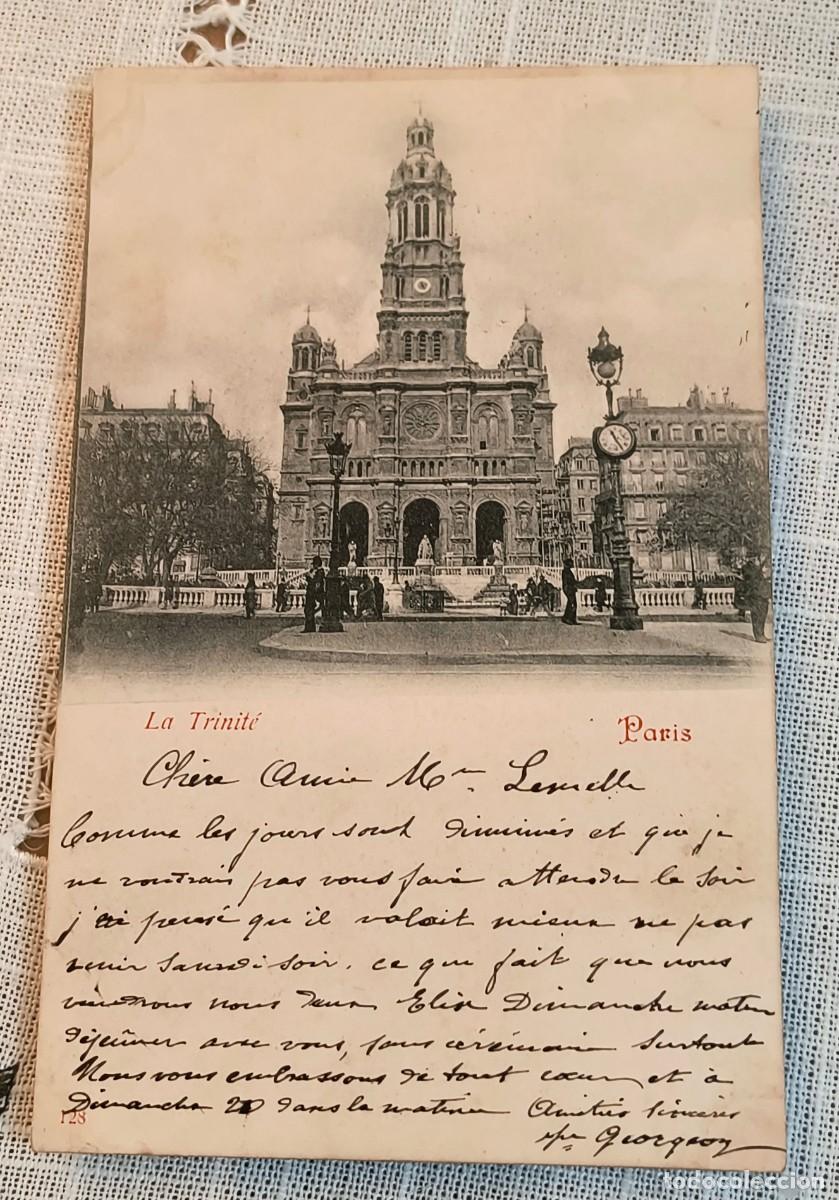 Postales: POSTAL FRANCIA | LA TRINIT&Eacute; - PAR&Iacute;S / CIRCULADA