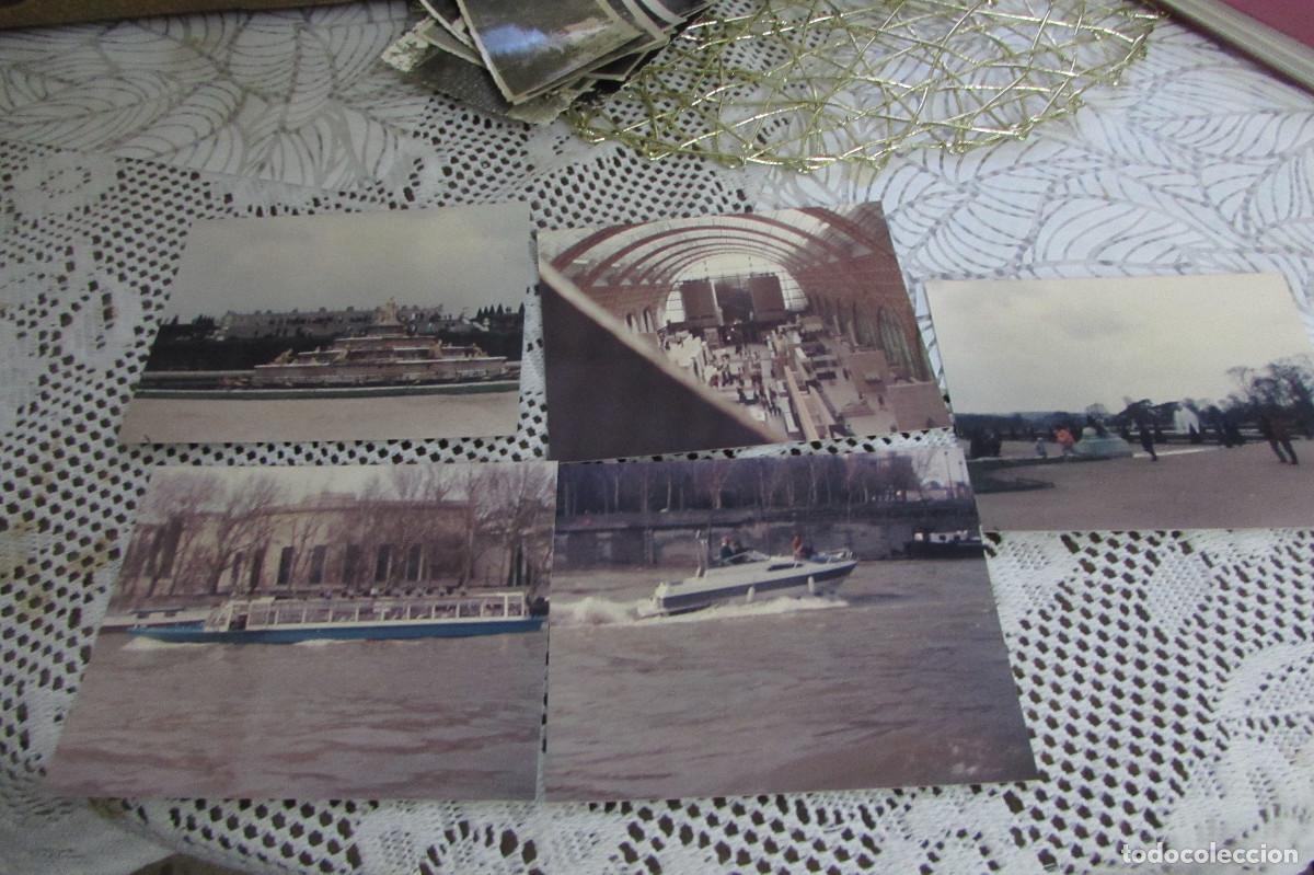 Postales: 5 FOTOS FRANCIA A&Ntilde;OS 1988