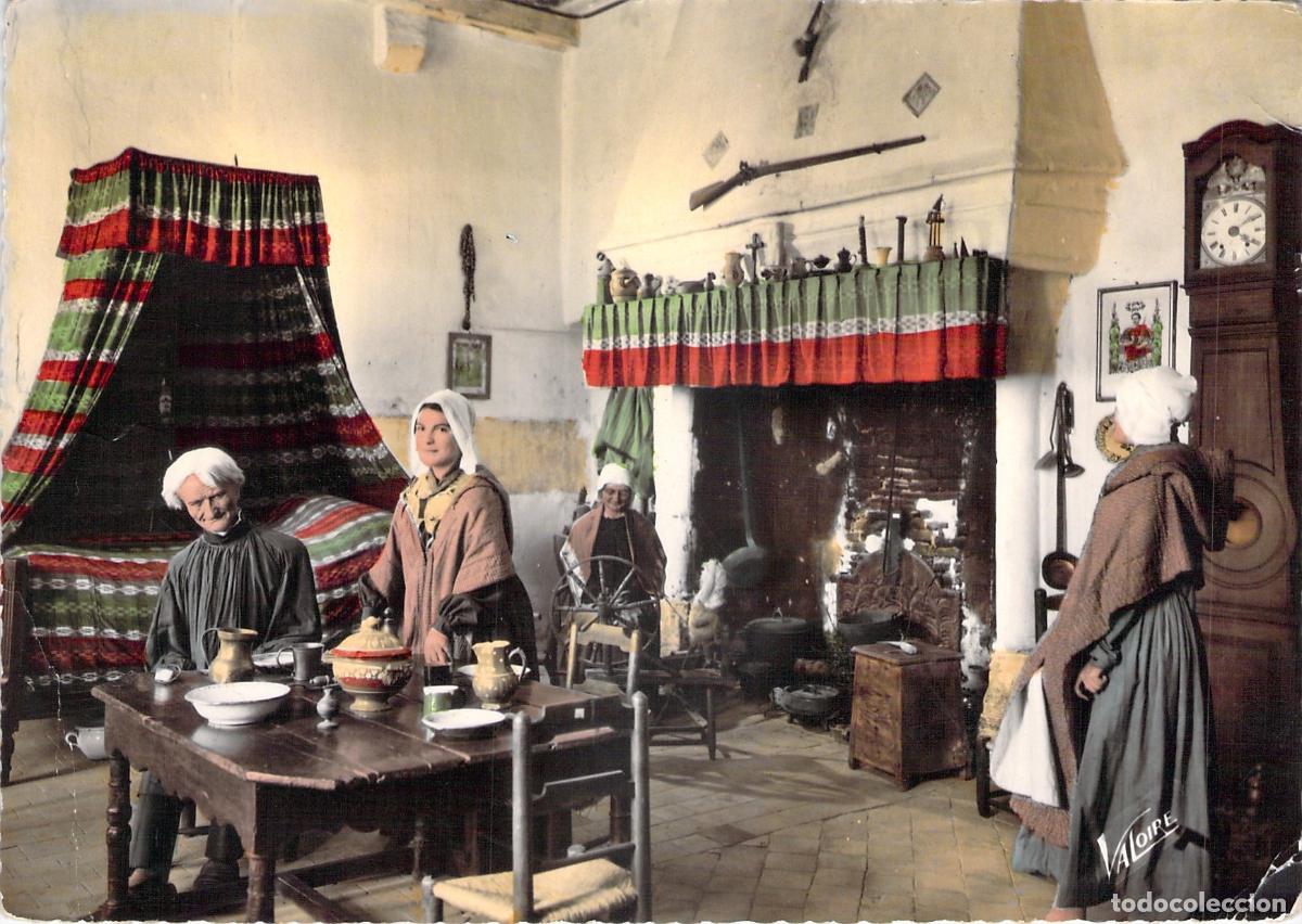 Postales: Postal de Interior Tradicional de la Regi&oacute;n de Blois, Francia