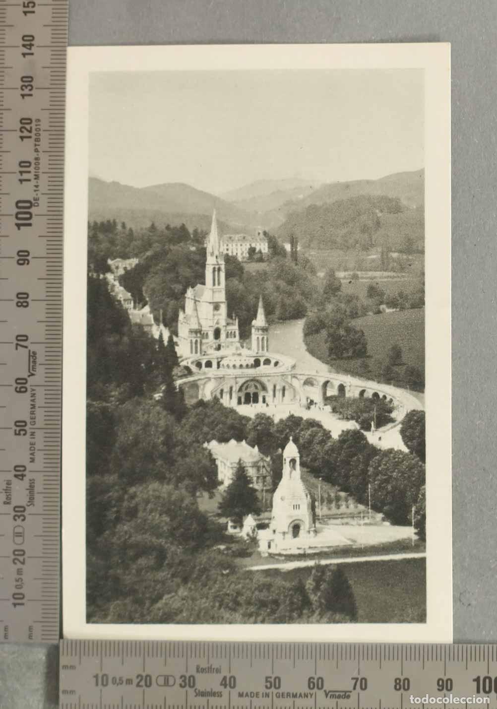 Postales: POSTAL. La Basilique vue du Ch&acirc;teau-Fort - Lourdes -