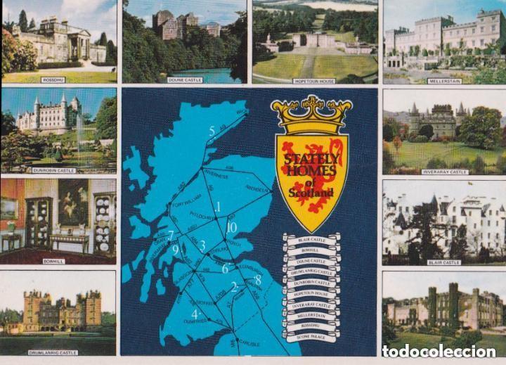 Postales: POSTAL ESCOCIA, SUS MAGNIFICOS CASTILLOS &ndash; SIN CIRCULAR