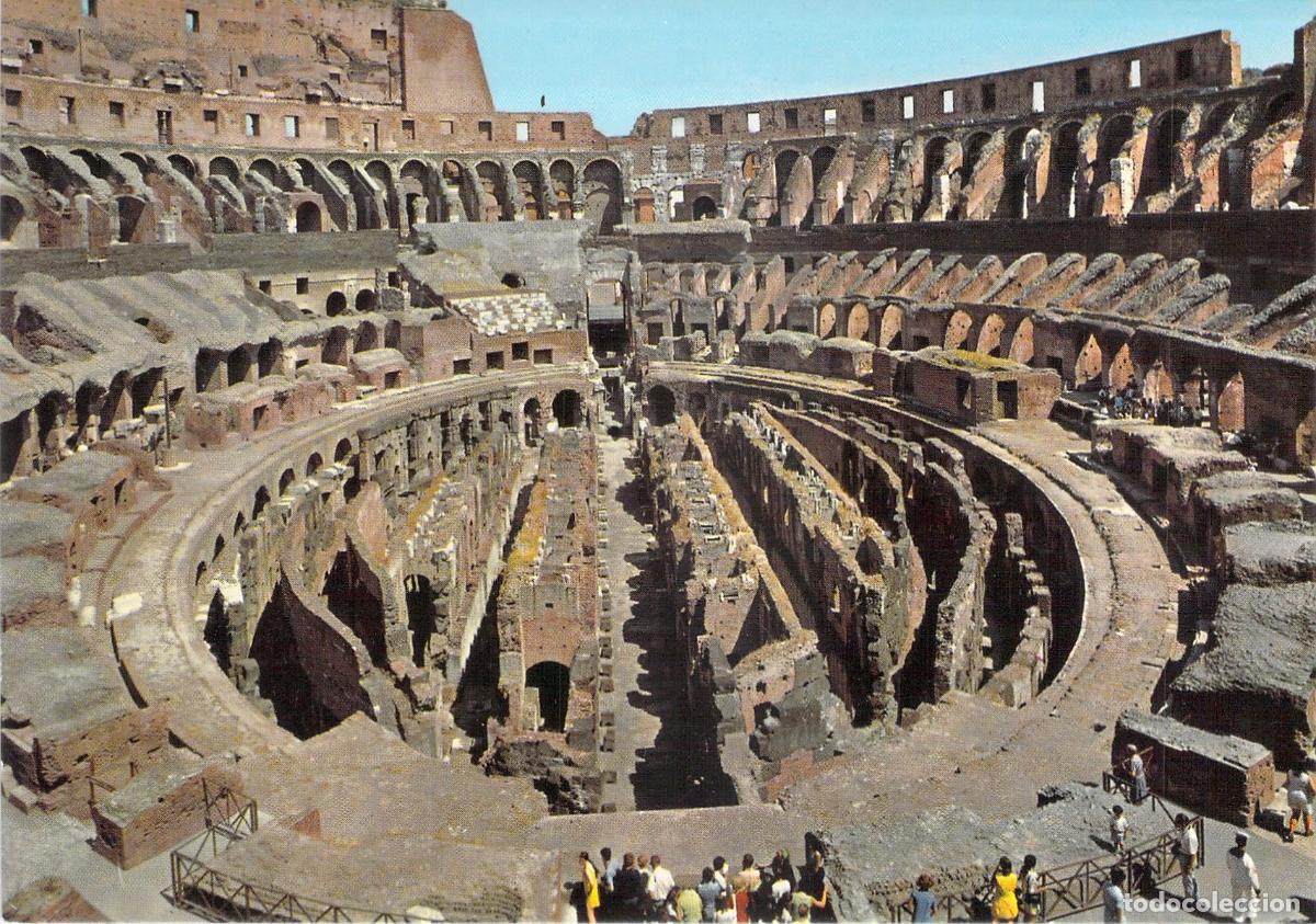 Postales: Postal de Roma - Vista del Interior del Coliseo