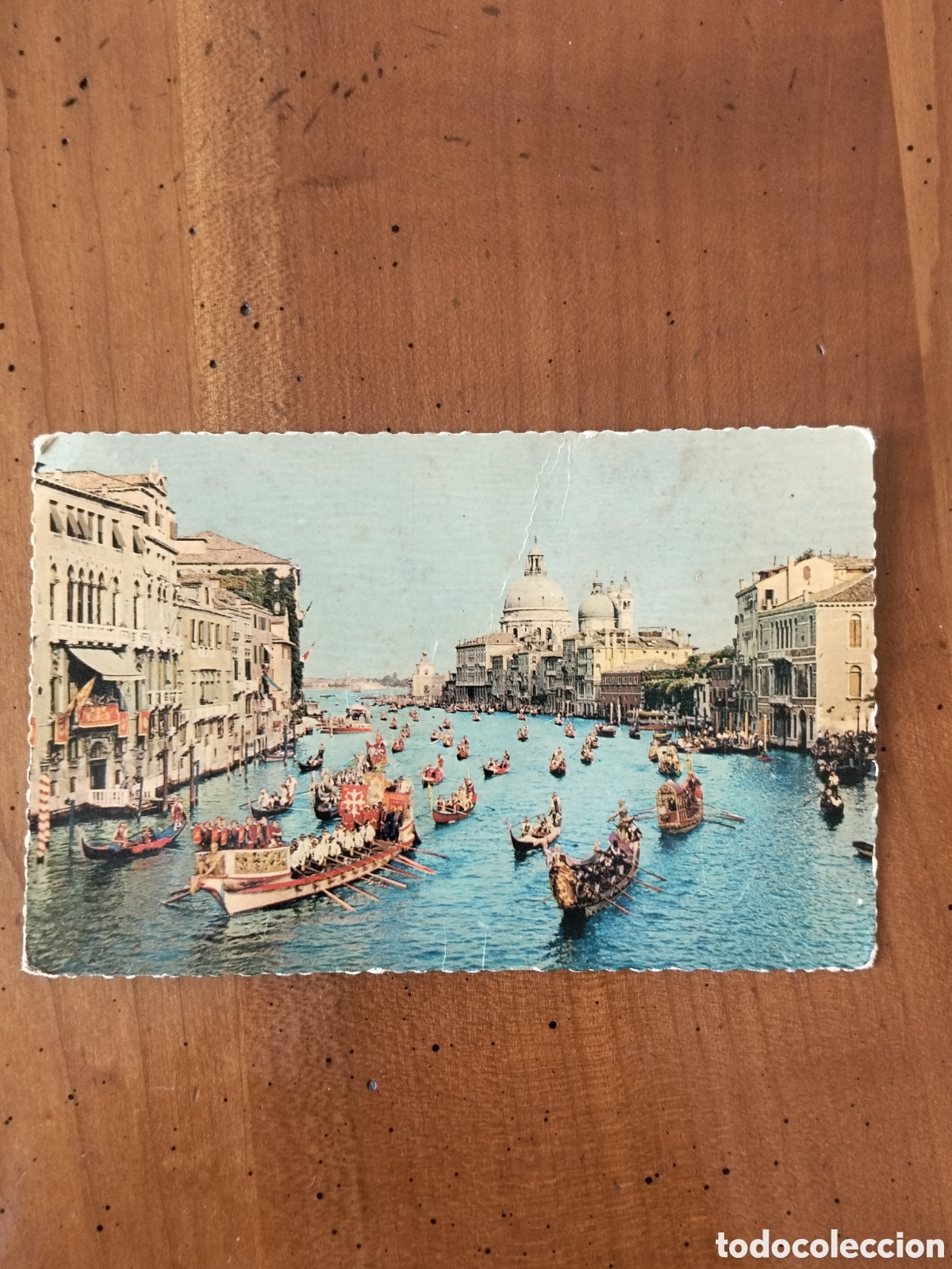 Postales: POSTAL VENECIA. GRAN CANAL. REGASTA HIST&Oacute;RICA / SFILATA DELLE BISSONE. EDIZIONI F. VITRANI. VINTAGE