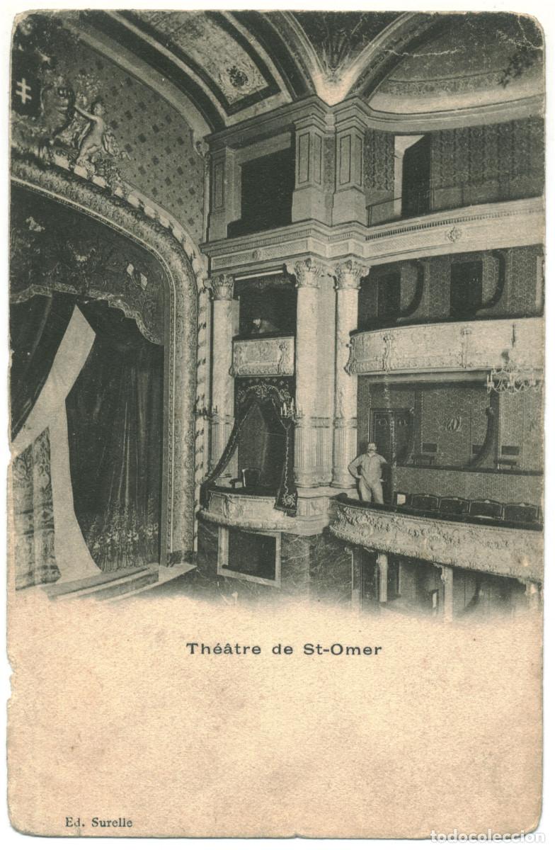 Postales: SAINT OMER_Th&eacute;&acirc;tre_Surelle / Teatros Francia