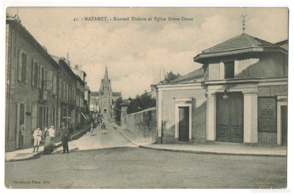 Postales: MAZAMET_Kursaal Th&eacute;&acirc;tre_Poux 41 / Teatros Francia