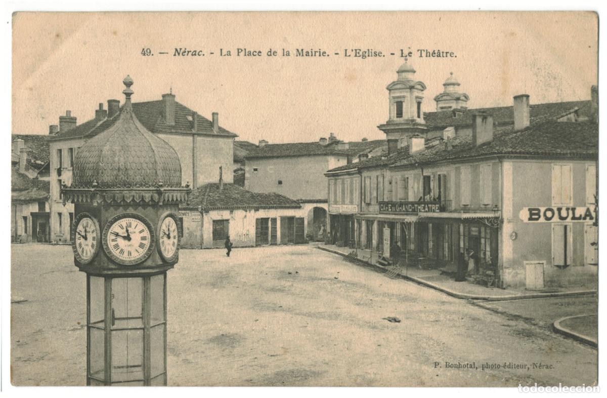 Postales: N&Eacute;RAC_Th&eacute;&acirc;tre_P. Bomhotal 49 / Teatros Francia