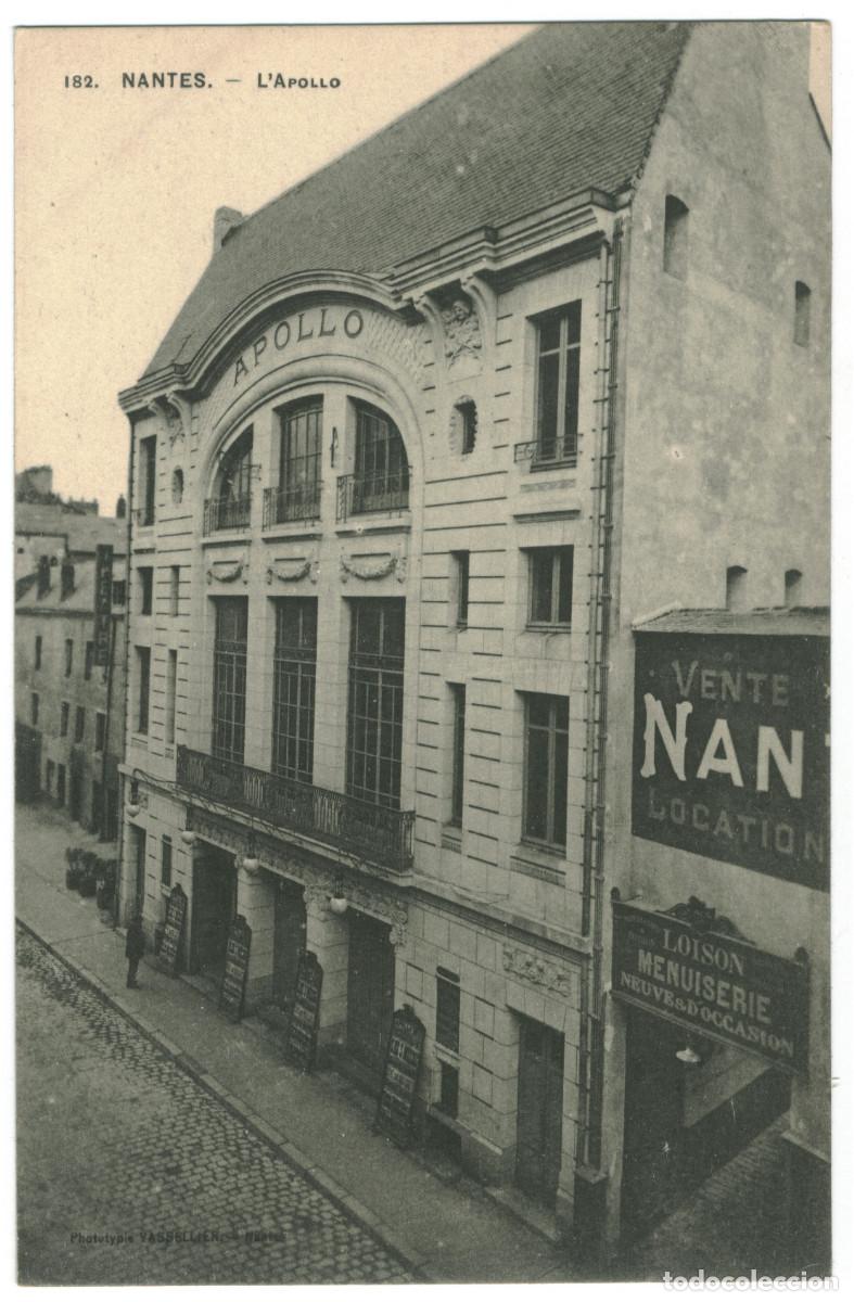 Postales: NANTES_Apollo_Vassellier 182 / Teatros Francia