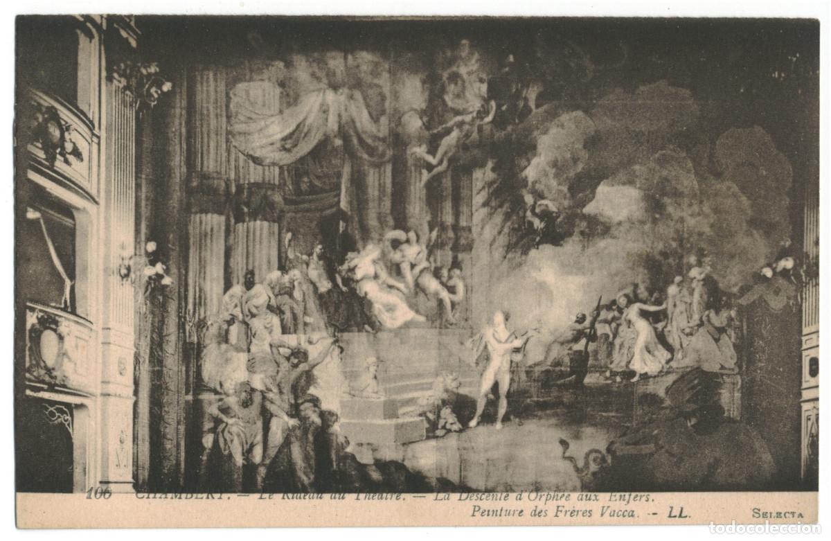 Postales: CHAMBERT_Th&eacute;&acirc;tre Rideau_L&eacute;vy Fils 106 / Teatros Francia