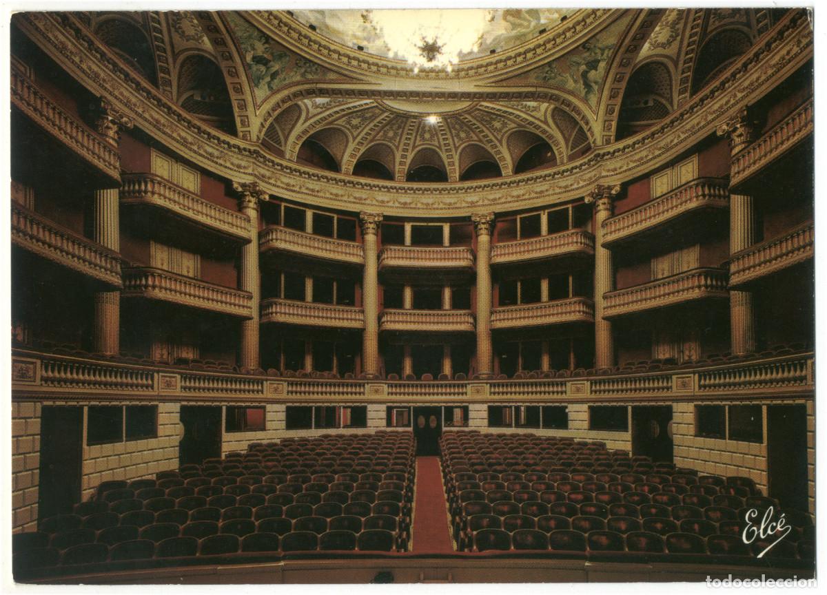 Postkarten: BORDEAUX_Grand Th&eacute;&acirc;tre_L. Chatagneau 3436 / Teatros Francia