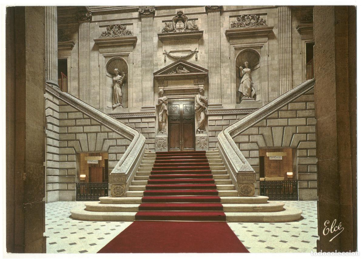 Postkarten: BORDEAUX_Grand Th&eacute;&acirc;tre Escalier d'Honneur_L. Chatagneau 3425 / Teatros Francia