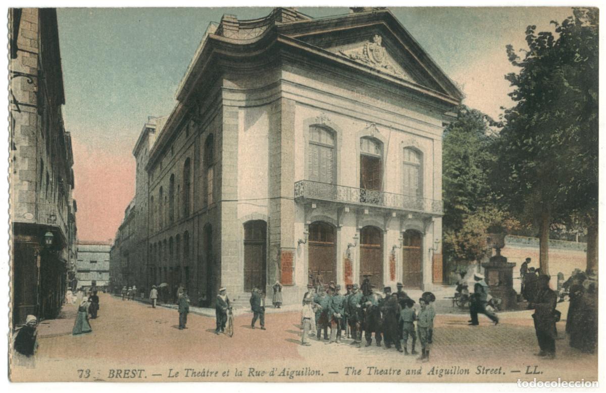Postais: BREST_Th&eacute;&acirc;tre_L&eacute;vy. 73 / Teatros Francia