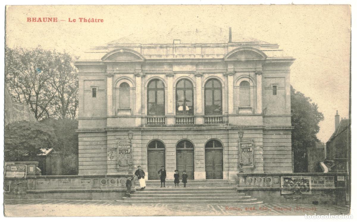 Postais: BEAUNE_Th&eacute;&acirc;tre_L.B. (Dijon) / Teatros Francia