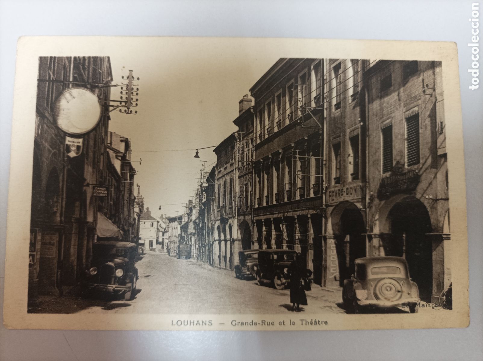 Postales: LOUHNS, Th&eacute;&acirc;tre_Bourgeois / Teatros Francia