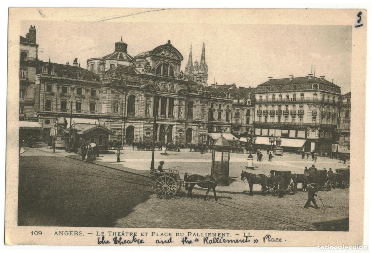 Postales: ANGERS_Th&eacute;&acirc;tre_L&eacute;vy Fils 109 / Teatros Francia