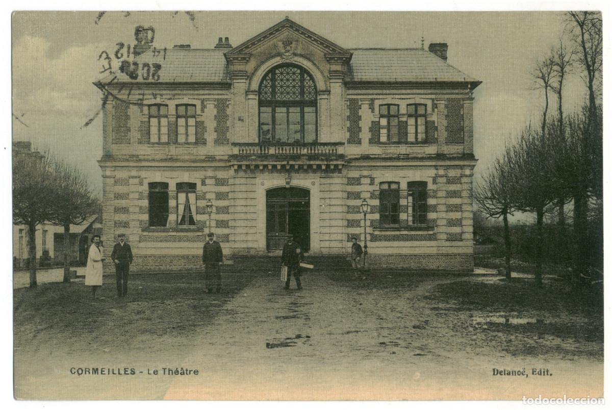 Postales: CORMEILLES_Th&eacute;&acirc;tre_Delanc&euml; / Teatros Francia