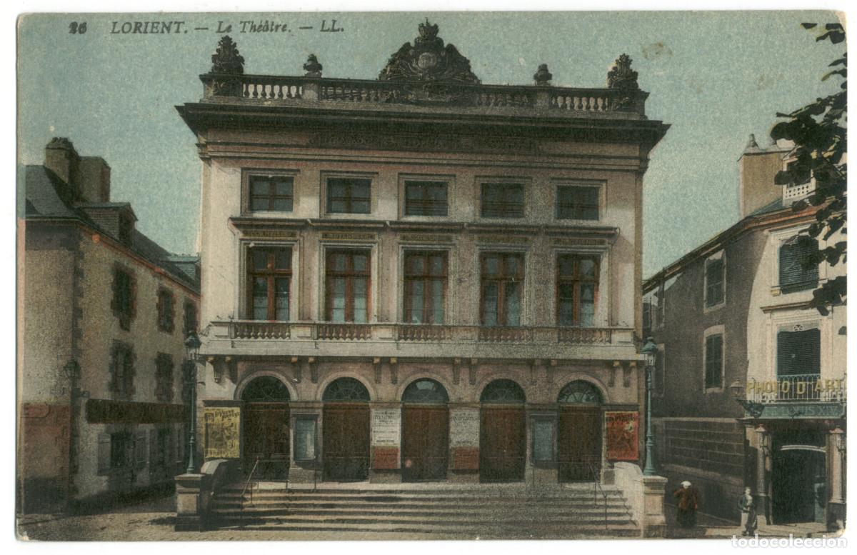 Postales: LORIENT_Th&eacute;&acirc;tre_L&eacute;vy Fils 26 / Teatros Francia