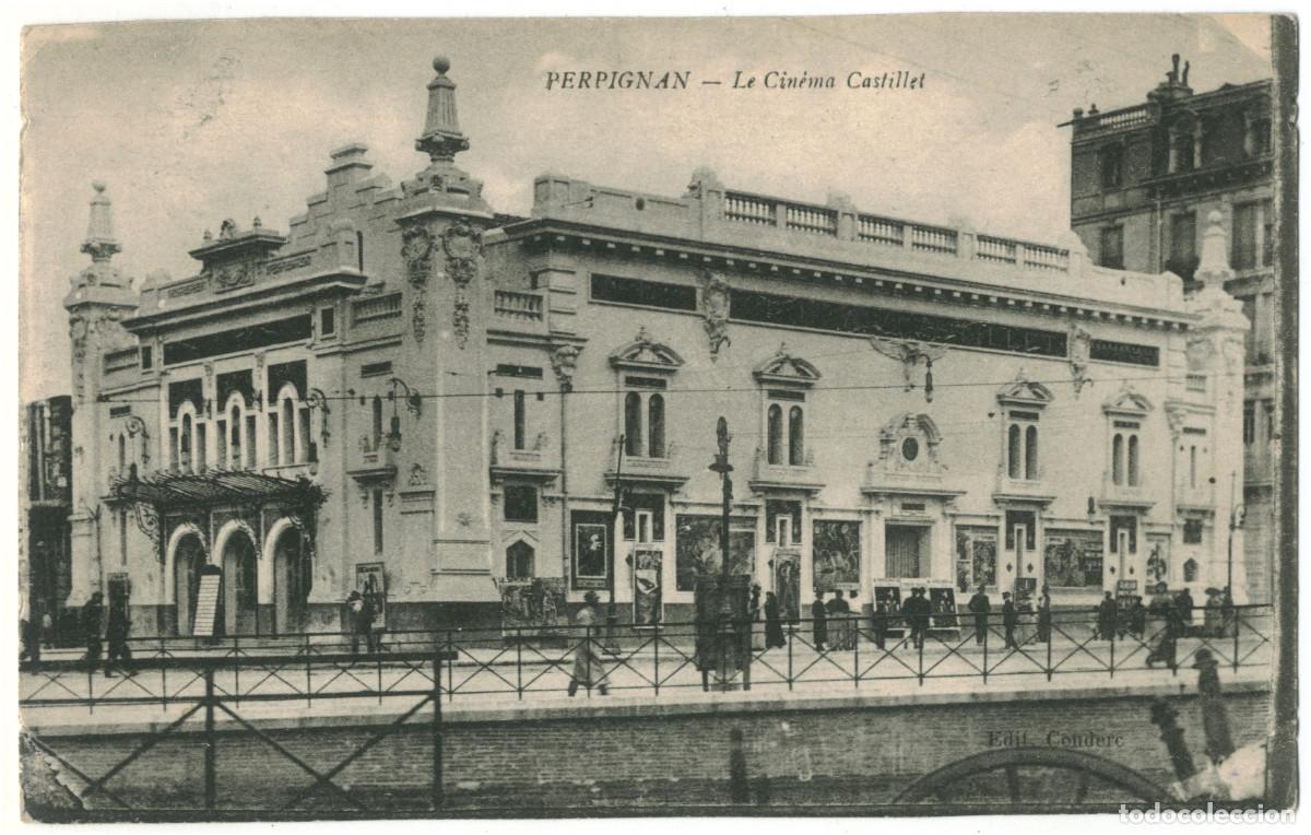Postales: PERPIGNAN_Cin&eacute;ma Castillet_Conderc / Teatros Francia