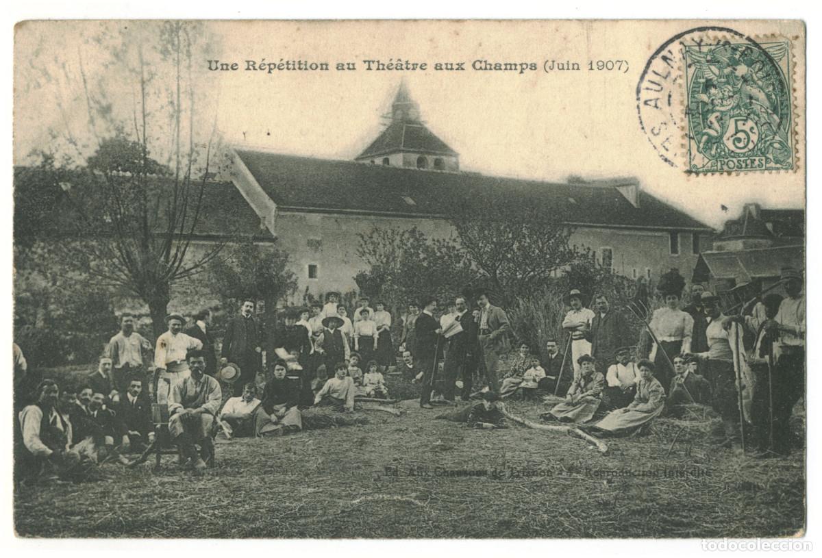 Cartes Postales: Une R&eacute;p&eacute;tition au Th&eacute;&acirc;tre aux Champs_Aux Chansons de Trianon / Teatros Francia