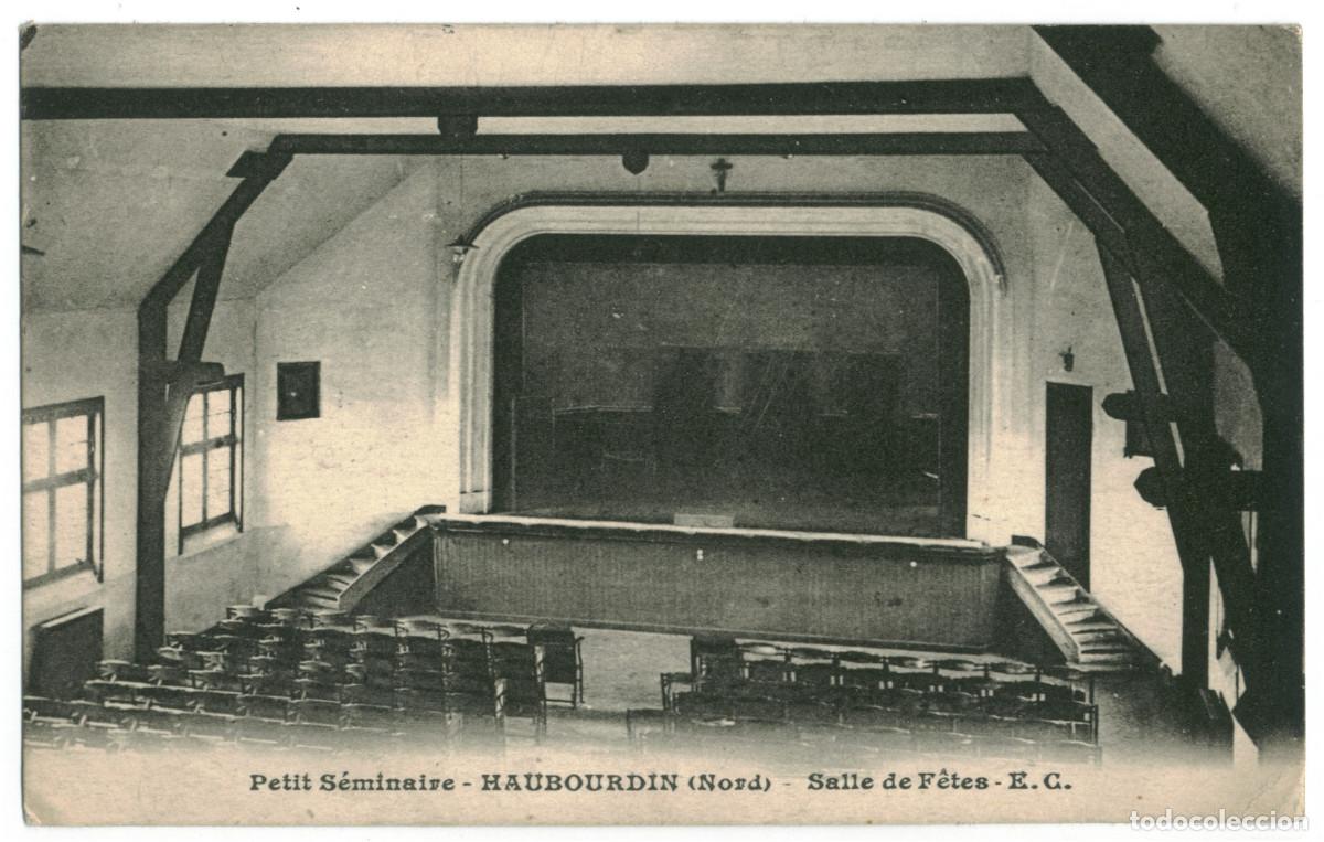 Cartoline: HAUBOURDIN_Petit S&eacute;minaire_E.Cailteux Gorlier / Teatros Francia