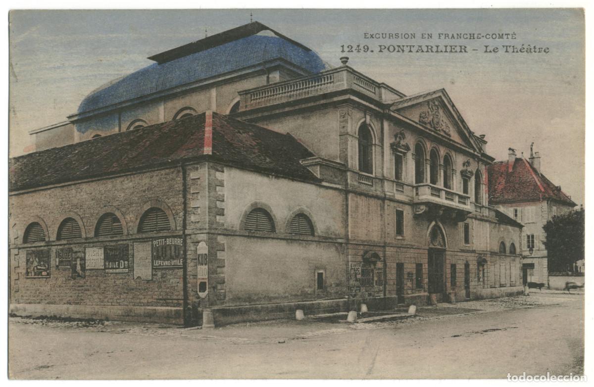 Cartes Postales: PONTARLIER_Th&eacute;&acirc;tre_L. Gaillard Pr&ecirc;tre 1249 / Teatros Francia