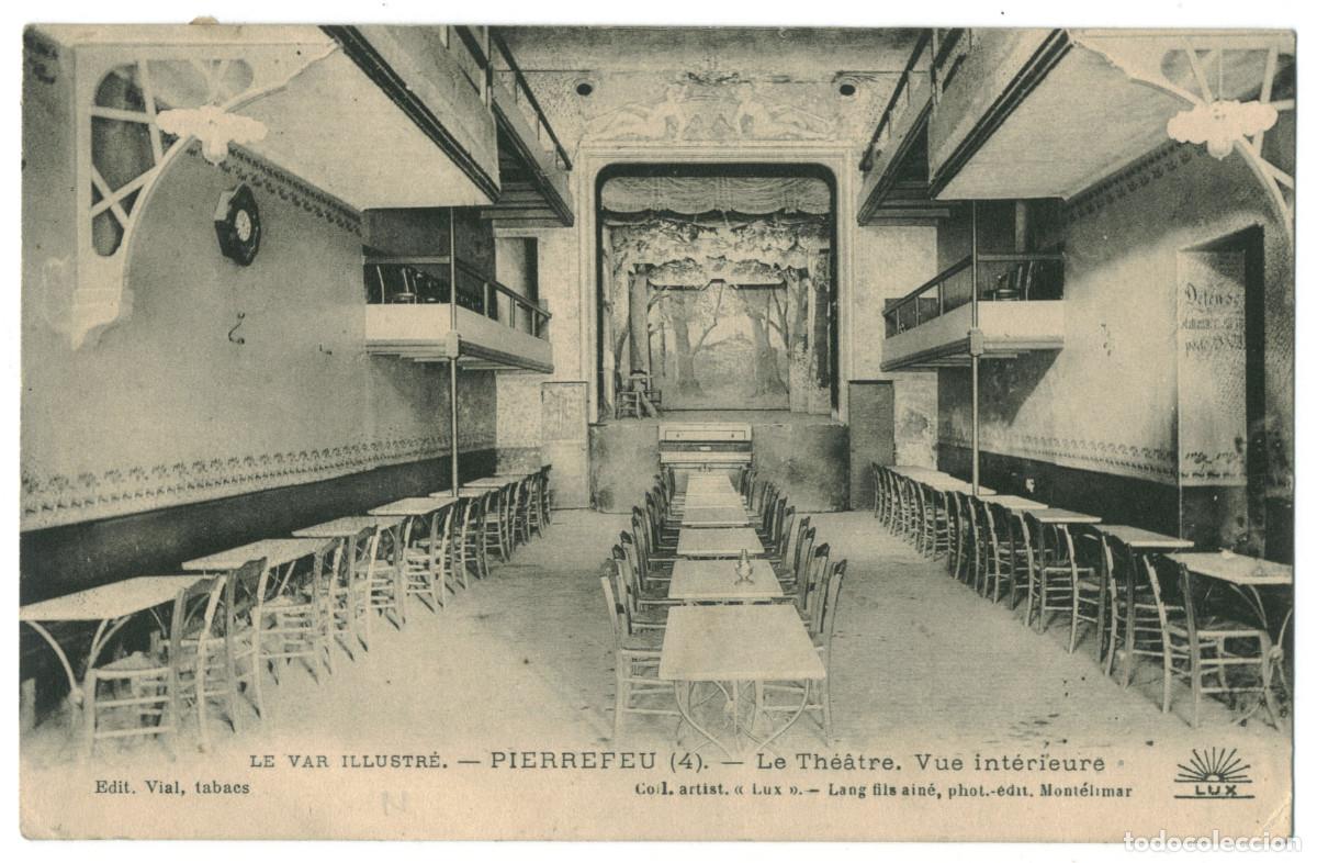 Postales: PIERREFEU_Th&eacute;&agrave;tre_Lux & Vial 4 / Teatros Francia