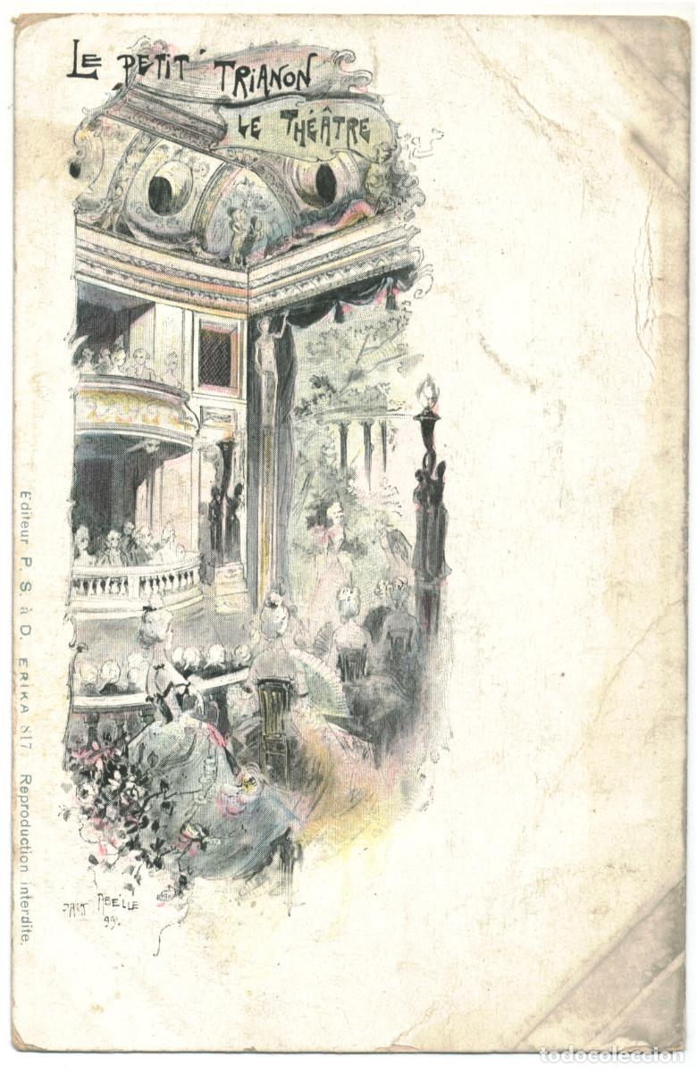 Postales: VERSAILLES_Le Petiri Trianon_P.S. &agrave; D. Erika 817 / Teatros Francia