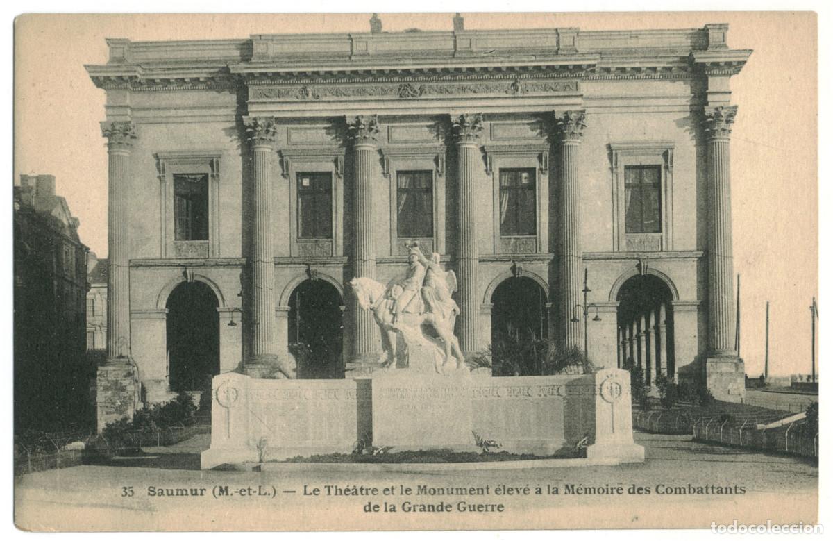 Postales: SAUMUR_Th&eacute;&agrave;tre_R. Dorange 35 / Teatros Francia