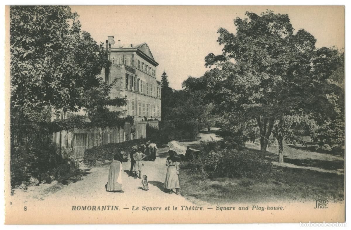Postales: ROMORANTIN_Th&eacute;&acirc;tre_PND & Neurdein 8 / Teatros Francia