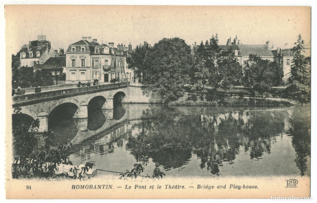 Postales: ROMORANTIN_Th&eacute;&acirc;tre_PND & Neurdein 84 / Teatros Francia
