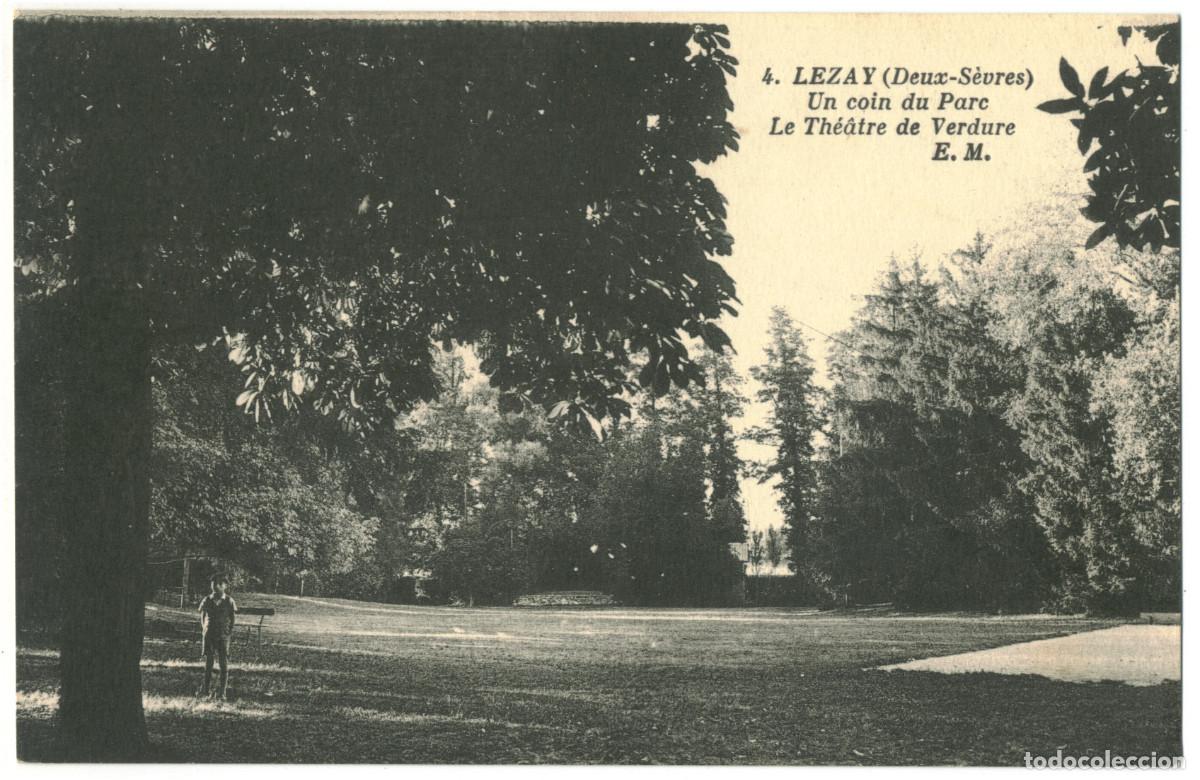 Postales: LEZAY_Th&eacute;&Agrave;tre de Verdure_E.Malcuit 4 / Teatros Francia