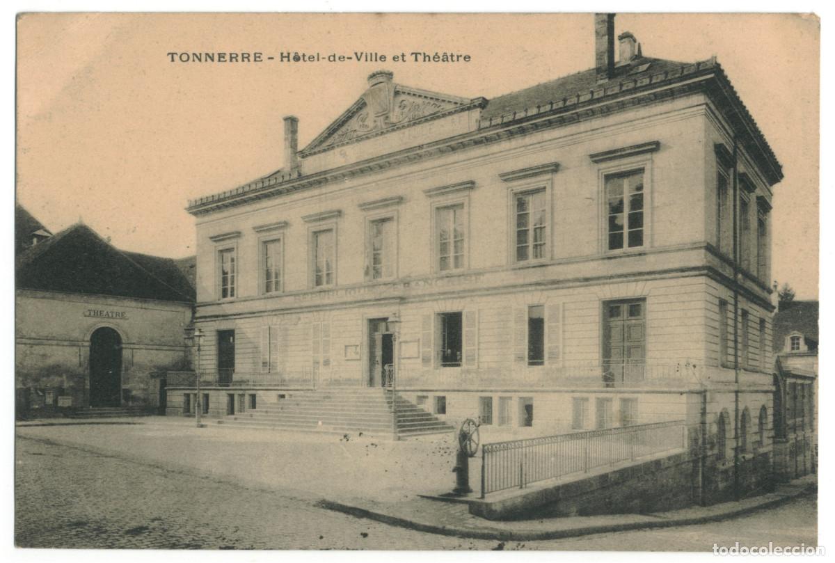 Postales: TONNERRE_Th&eacute;&acirc;tre_sin datos / Teatros Francia