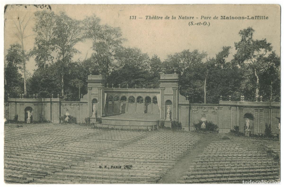 Postales: MAISONS LAFFITTE_Th&eacute;&agrave;tre d ela Nature_B.F. 131 / Teatros Francia