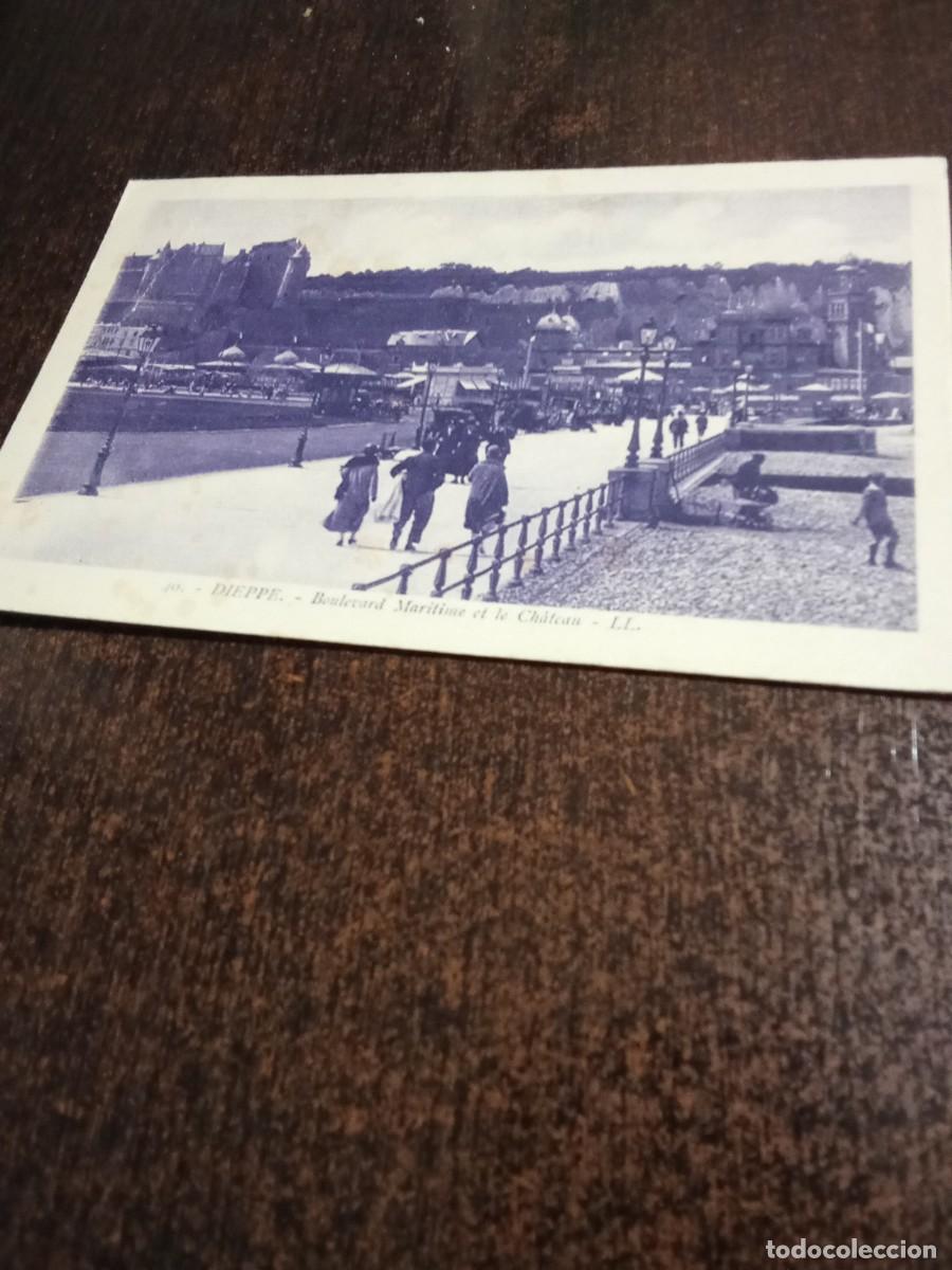 Cartes Postales: Dieppe.Boulevard Maritime et le Ch&acirc;teau.