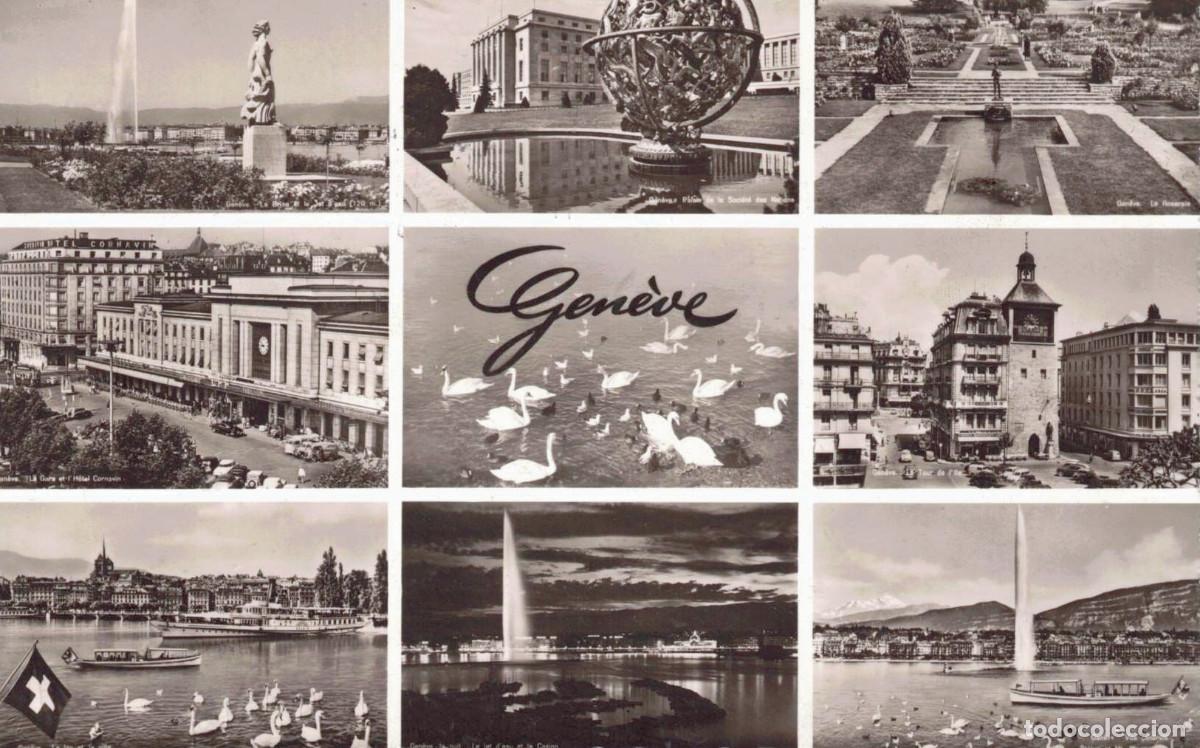 Postales: TARJETA POSTAL - 218- GEN&Egrave;VE - A&Ntilde;O 1959 - EDITION D'ART G. D'AGUANNO - ENRIQUETA ESPINAGOSA